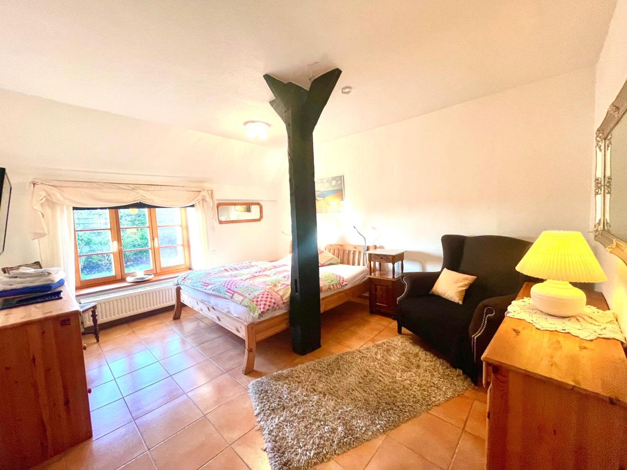 Altes Landhaus Oste, Klavier Appartement, 2 Zimmer Mit Kamin Hemmoor Luaran gambar